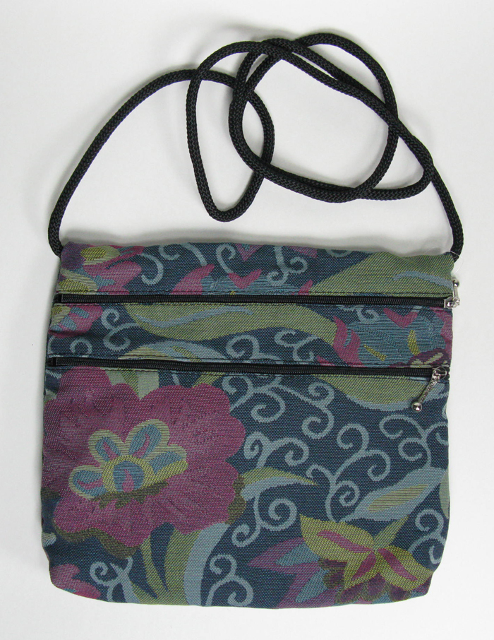 2-Zip Tapestry Bag - 7.5
